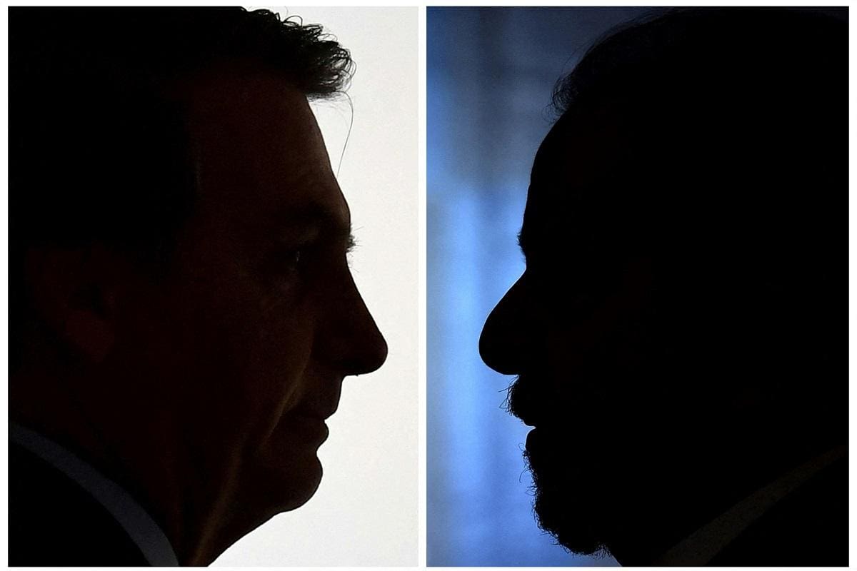 Bolsonaro e Lula têm receitas bem distintas em suas campanhas eleitorais — Foto: Evaristo Sá / AFP 