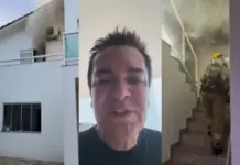 Incêndio atinge casa do cantor Régis Danese em Minas Gerais; produtor precisou de atendimento médico