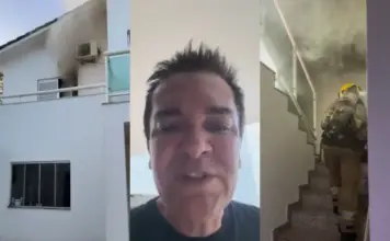 Incêndio atinge casa do cantor Régis Danese em Minas Gerais; produtor precisou de atendimento médico