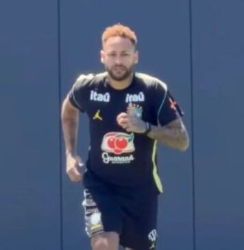 Vai jogar? Neymar treina em campo pela primeira vez desde a convocação