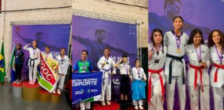 Talentos de Sete Lagoas conquistam 10 medalhas e vice-campeonato estadual no Taekwondo