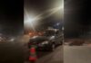 Vídeo: Passageira fica ferida após colisão entre carro e caminhonete em rotatória de Sete Lagoas
