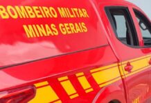 Motociclista fica ferido após perder controle da direção e cair em canal na Avenida Prefeito Alberto Moura, em Sete Lagoas