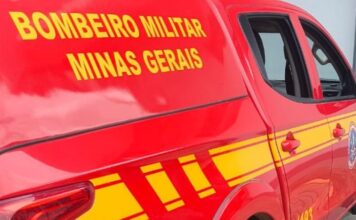 Motociclista fica ferido após perder controle da direção e cair em canal na Avenida Prefeito Alberto Moura, em Sete Lagoas