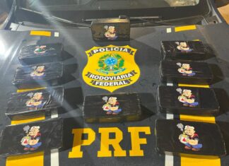 Casal é preso com mais de 10 kg de cocaína escondidos em compartimento secreto na BR-262