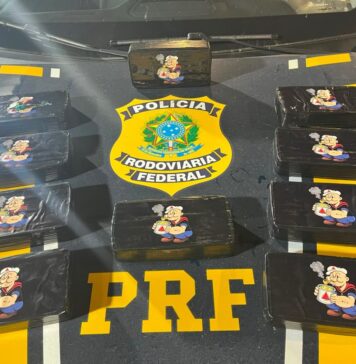 Casal é preso com mais de 10 kg de cocaína escondidos em compartimento secreto na BR-262