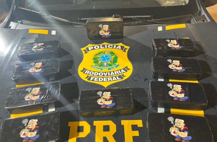 Casal é preso com mais de 10 kg de cocaína escondidos em compartimento secreto na BR-262