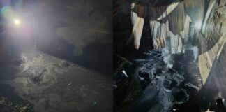 Incêndio destrói borracharia e mobiliza bombeiros por mais de três horas em Betim