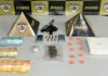 PM apreende pistola, ecstasy, maconha e haxixe em operação contra o tráfico em Paraopeba