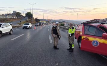 Mulher de 22 anos morre atropelada na MG-10, em Vespasiano; motorista foge sem prestar socorro